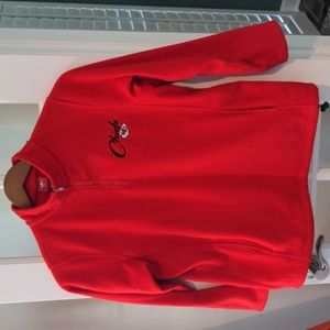 Women's Vintage Size XL Fleece Chief's Half Zip Pullover Kansas City Chiefs